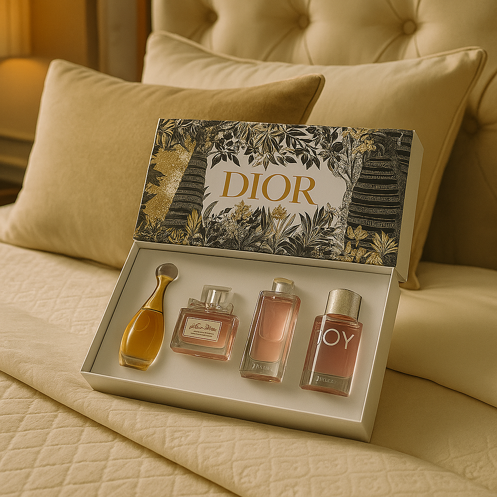 Dior Women's Mini Perfume Gift Set – 4 x 30ml.